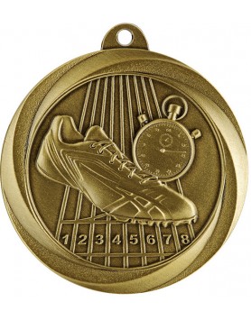 Medal - Track Gold 50mm
