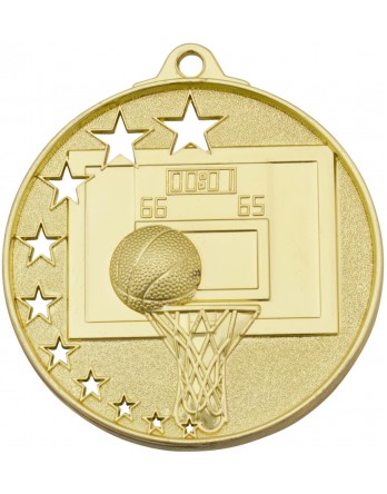 Basketball Hollow Star Series 52mm - Gold