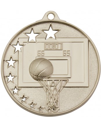 Basketball Hollow Star Series 52mm - Silver