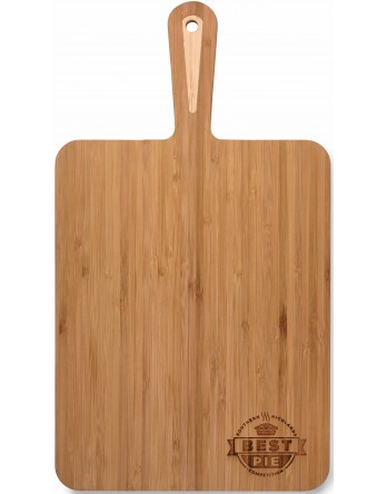 Cheese Board Bamboo with Handle 39cm x 22cm