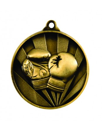 Medal - Two Tone Boxing Gold