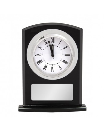 Clock Black 180mm
