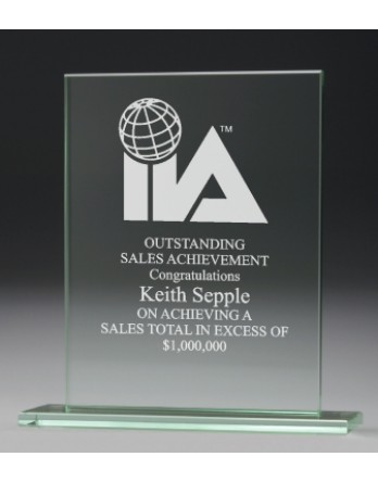 Jade Glass Classic Award 220mm