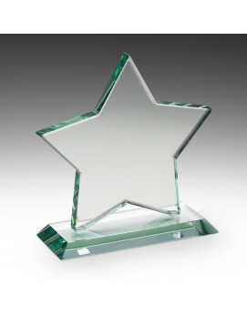 Jade Glass Star Award 180mm