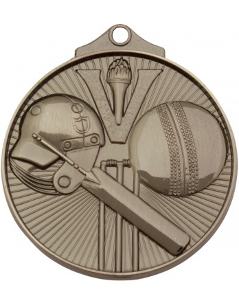 Cricket Sunraysia Medal 52mm - Silver