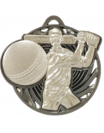 Cricket Vortex Medal 55mm - Silver