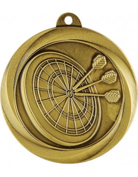Medal - Darts Gold 50mm