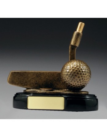  Golf Putter Trophy 110mm
