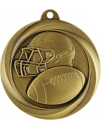 Medal - Gridiron Gold 50mm