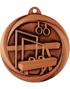 Medal - Gymnastics Bronze 50mm