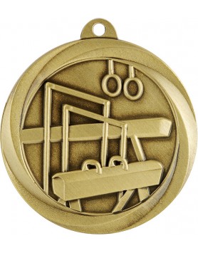 Medal - Gymnastics Gold 50mm