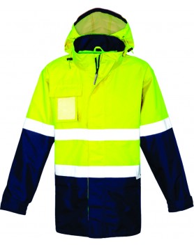 Jacket Ultralite Waterproof Mens - Yellow/Navy