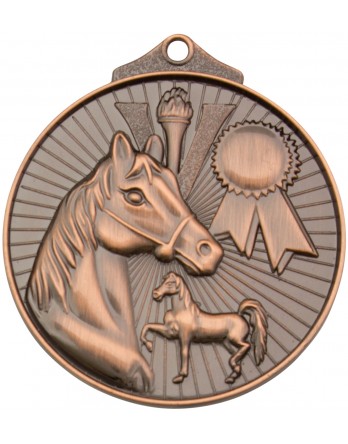 Horse / Equestrian Sunraysia Medal 52mm - Bronze