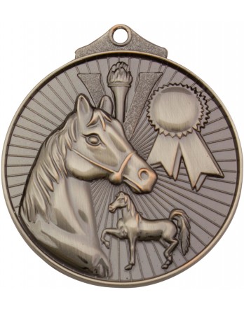 Horse / Equestrian Sunraysia Medal 52mm - Silver
