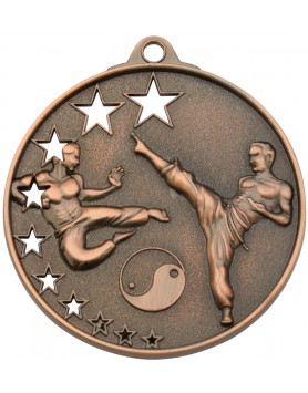 Martial Arts / Karate / Judo / Taekwondo Hollow Star Series 52mm - Bronze