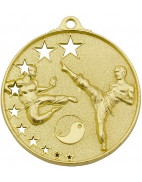 Martial Arts / Karate / Judo / Taekwondo Hollow Star Series 52mm - Gold