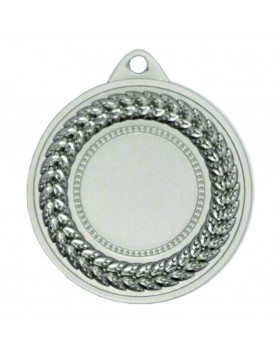 Generic Two Tone 50mm Silver Medal with 25mm Insert