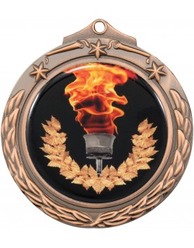Medal - Generic Bronze 3 with 50mm Insert 70mm
