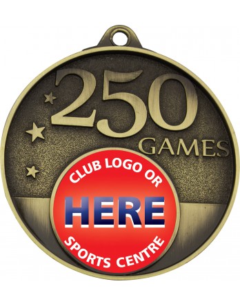 Game Milestone Medal - 250 Games