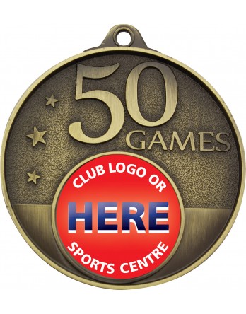 Game Milestone Medal - 50 Games