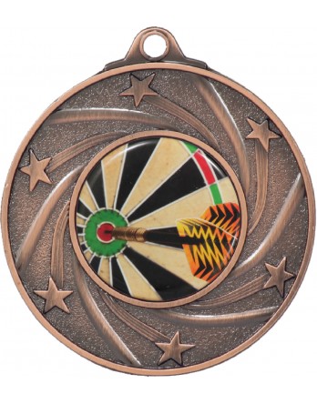 Medal - Spinning Stars Bronze with 25mm Insert 50mm