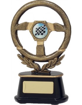  Motor Sport Steering Wheel Trophy 140mm