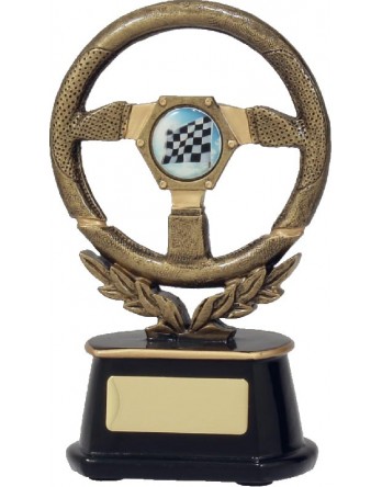  Motor Sport Steering Wheel Trophy 170mm