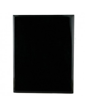Timber Plaque Thin Black 300 x 250mm