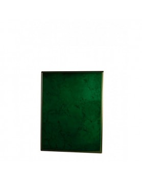 Timber Plaque Thin Green 175mm