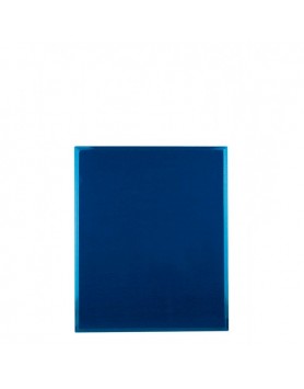 Timber Plaque Thin Royal Blue 175mm