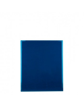 Timber Plaque Thin Royal Blue 175mm