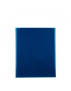 Timber Plaque Thin Royal Blue 200mm
