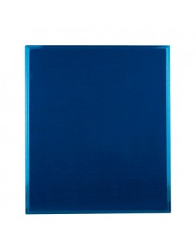 Timber Plaque Thin Royal Blue 300mm