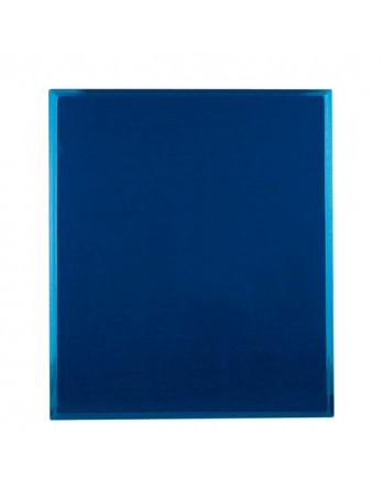 Timber Plaque Thin Royal Blue 300mm