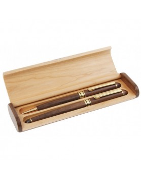 Timber Pen Set with Two Pens