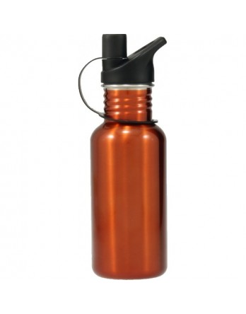 Stainless Steel Water Bottle Orange 500ml