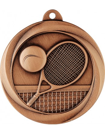 Medal - Tennis Bronze 50mm