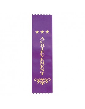 Ribbon Achievement Purple
