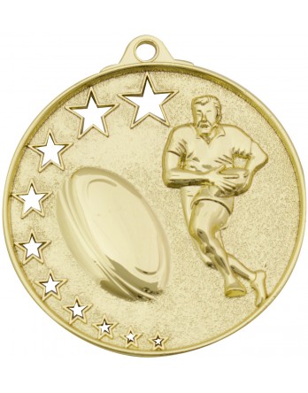 Rugby / Touch / Tag Hollow Star Series 52mm - Gold