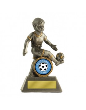  Soccer/Football Little Champs Series Silver Boy 130mm